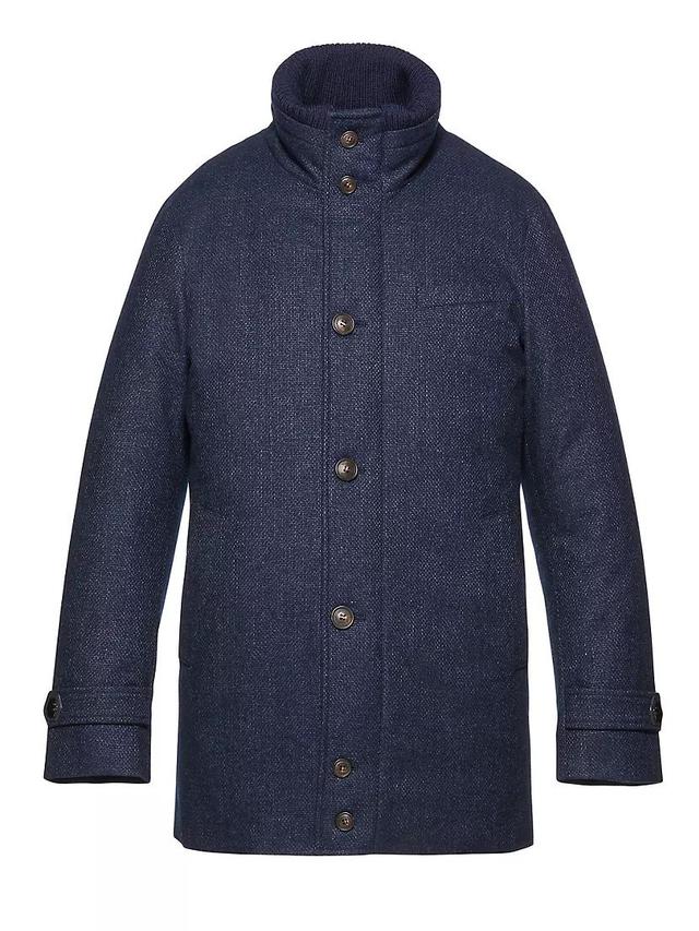 City Active Wool & Cashmere-Stretch Down Parka Product Image