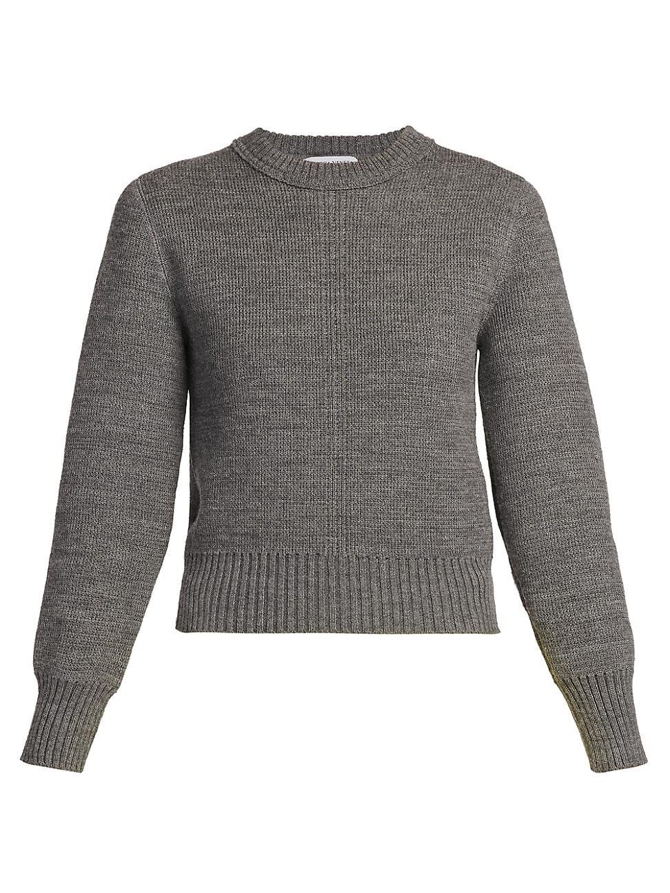 Womens Fitted Wool Sweater product image