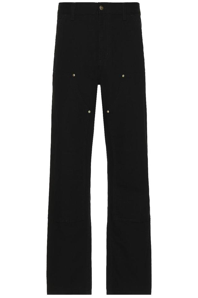 Carhartt WIP Double Knee Pant Black. (also in 30x32, 32, 32x32, 33, 34, 34x32). Product Image