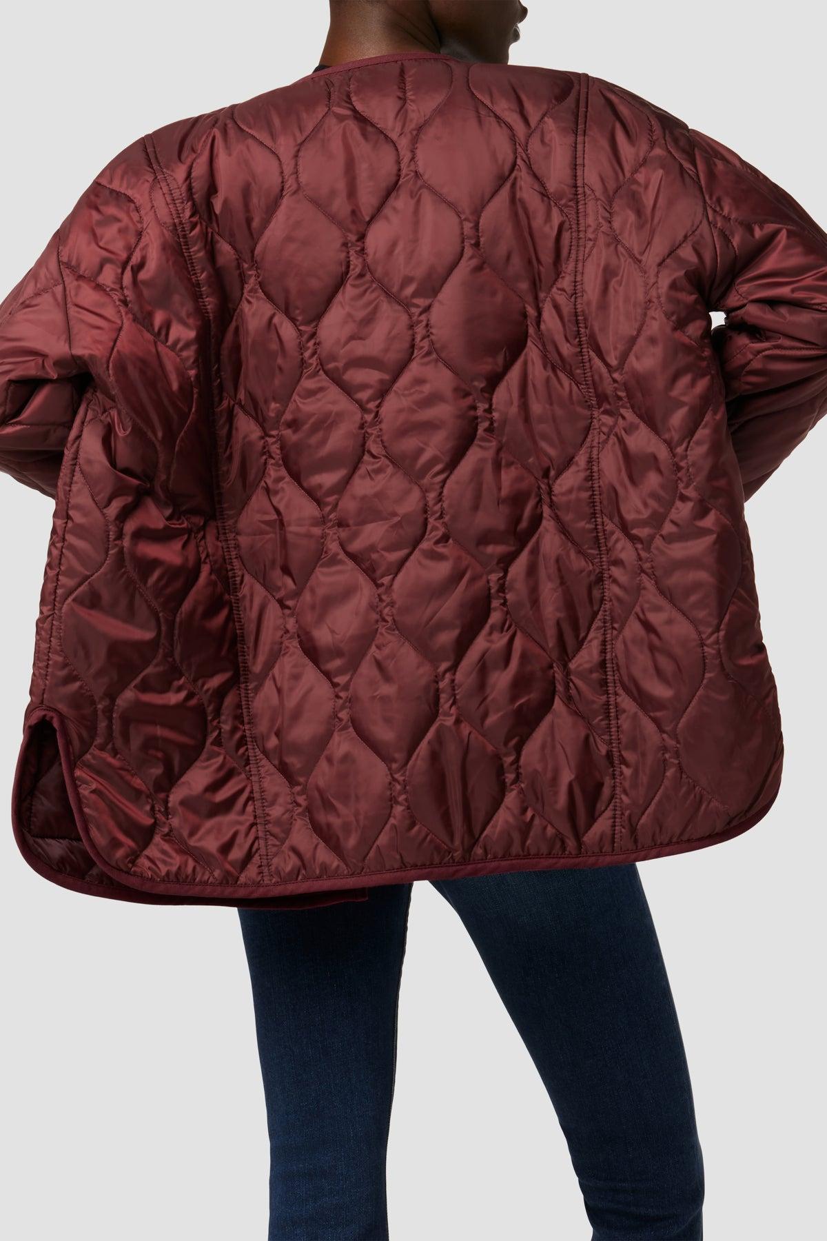 Oversized Quilted Jacket Female Product Image