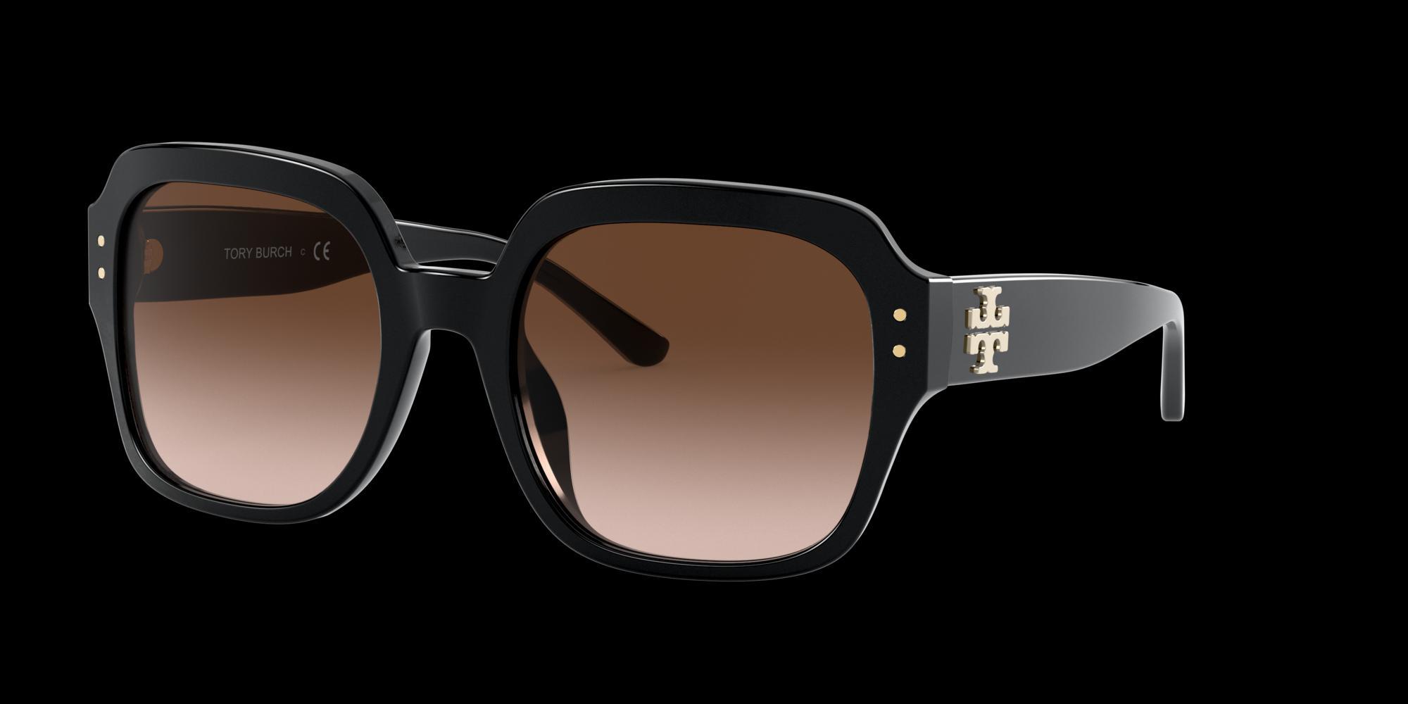 Tory Burch Women's Ty7143U Sunglasses, Brown, Large Product Image