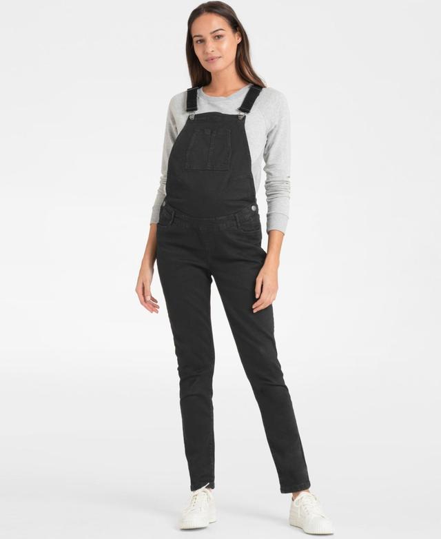 Seraphine Womens Denim Maternity Overalls Product Image