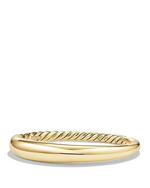 David Yurman Pure Form Smooth Bracelet in 18K Gold Product Image