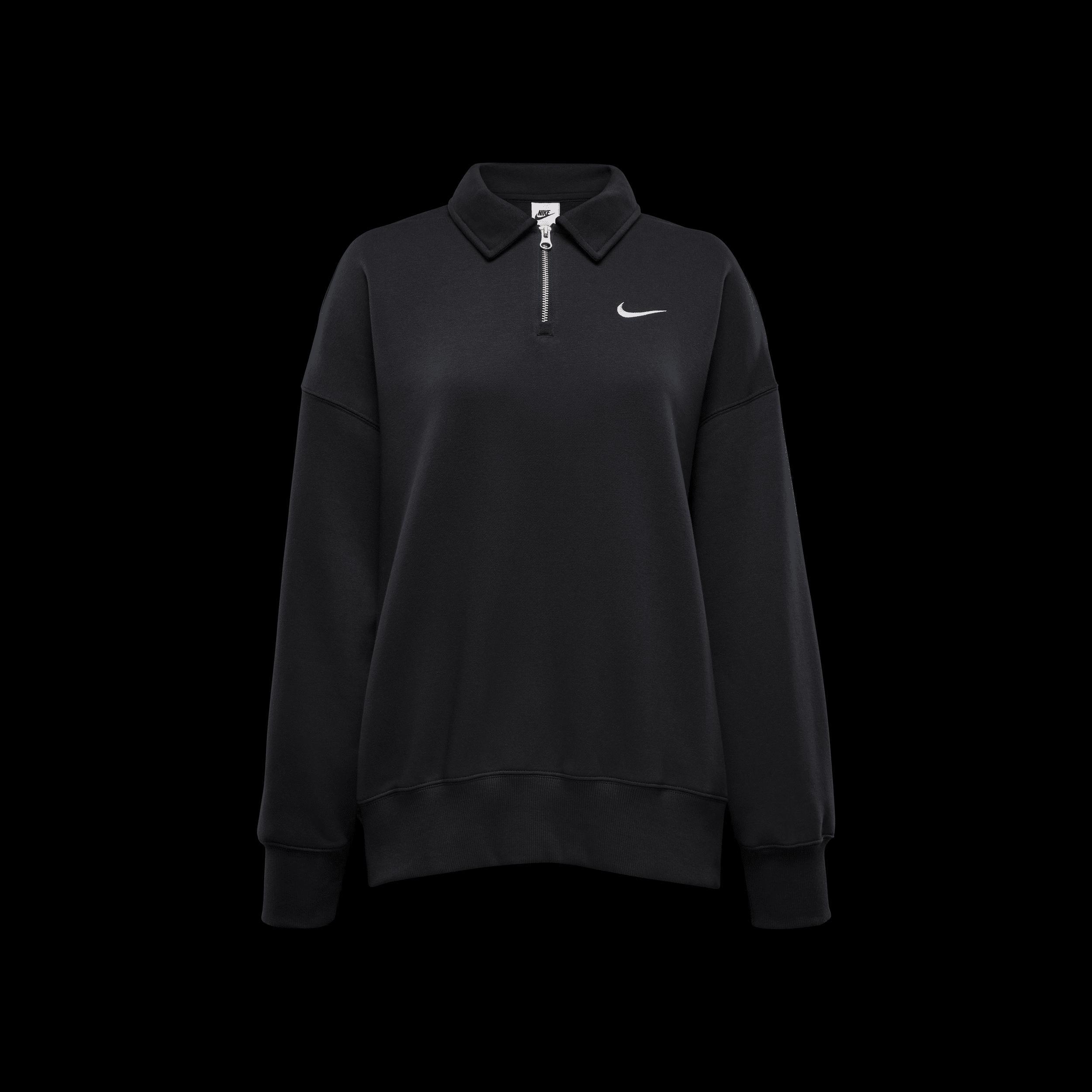 Nike Sportswear Phoenix Fleece Women's Oversized 1/4-Zip Polo Product Image