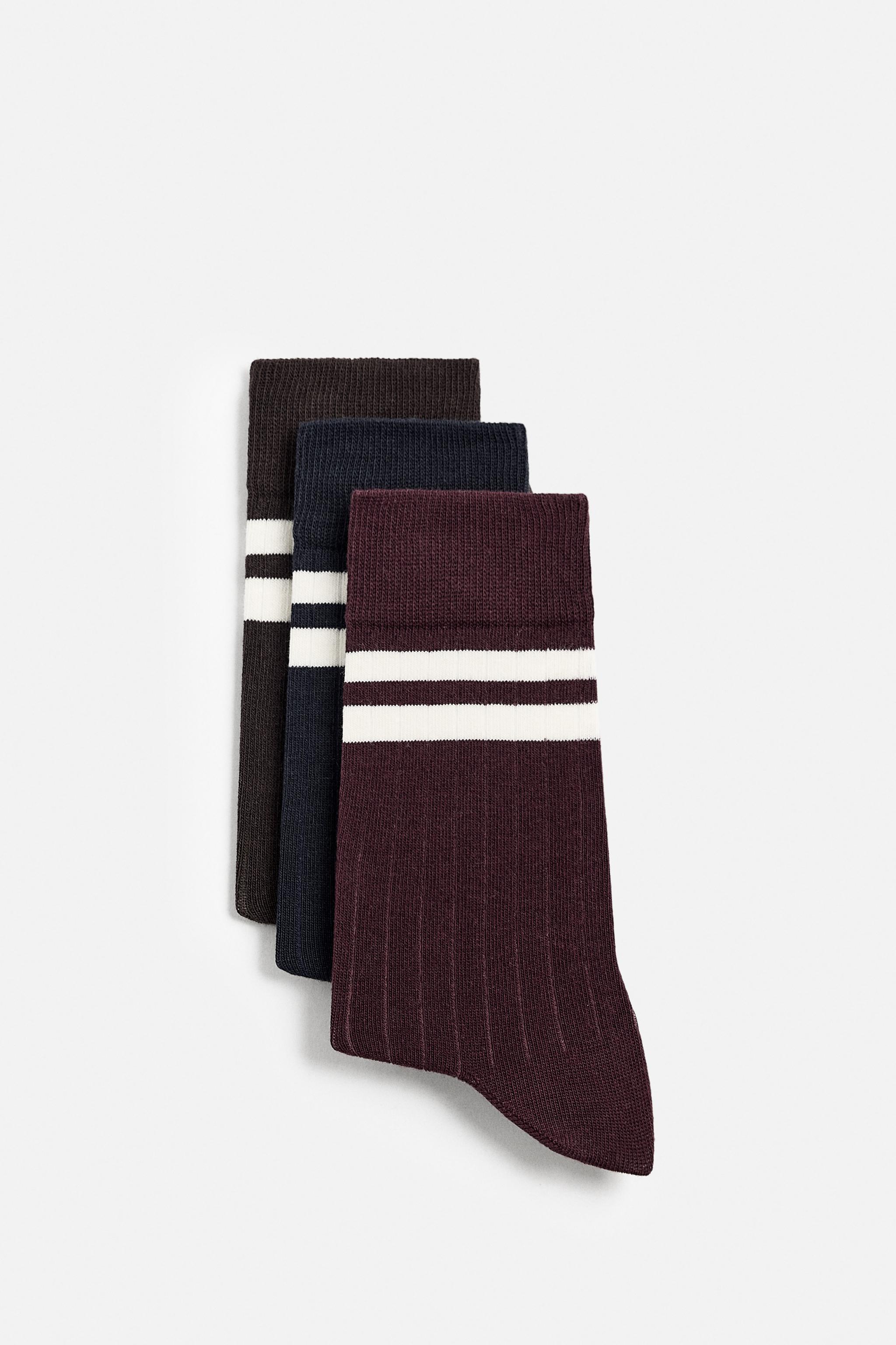 3-PACK OF STRIPED SOCKS Product Image