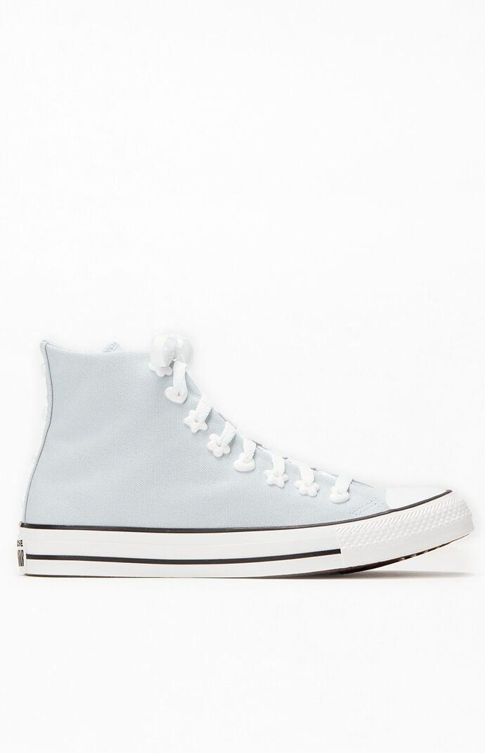 Converse Women's Chuck Taylor All Star Flower Eyelet High Top Sneakers - Product Image