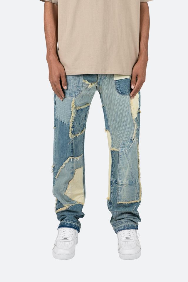 V164 Baggy Denim - Vintage Blue Male Product Image