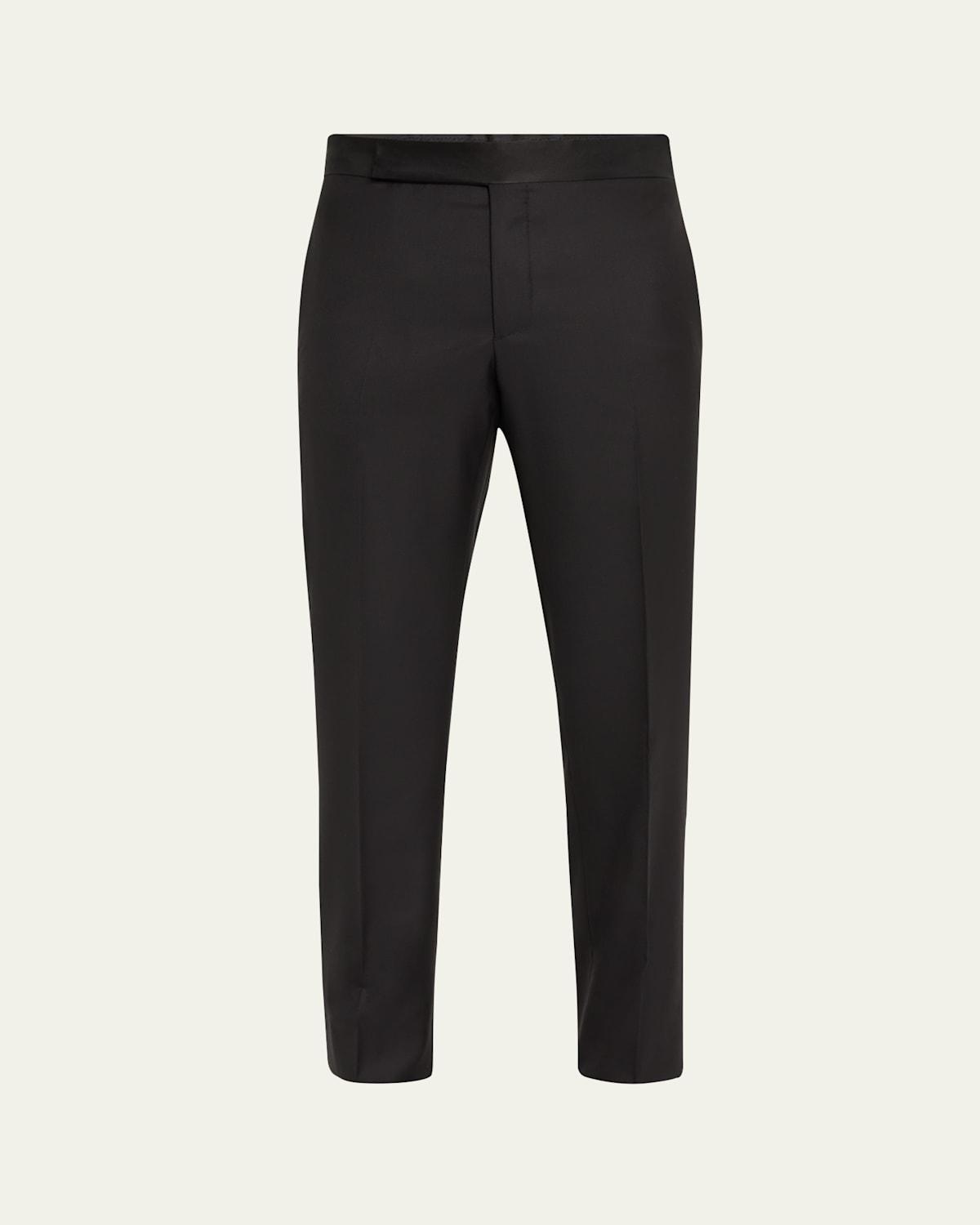 Mens Solid Formal Tuxedo Pants Product Image