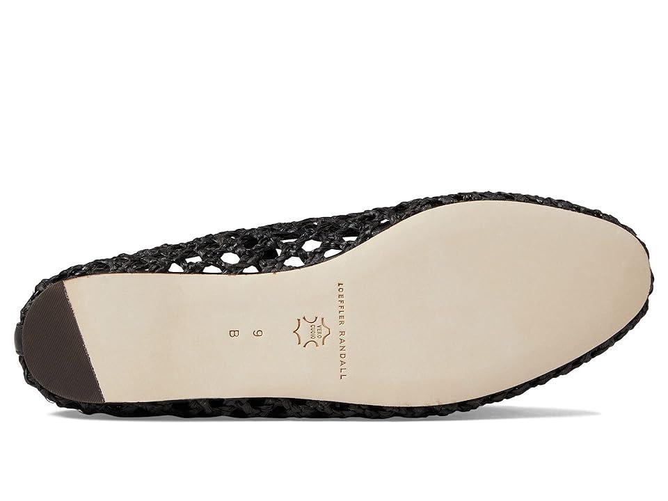 Womens Leonie Raffia Ballet Flats Product Image