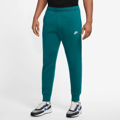 Nike Mens Nike Club Joggers - Mens White/Geode Teal Product Image