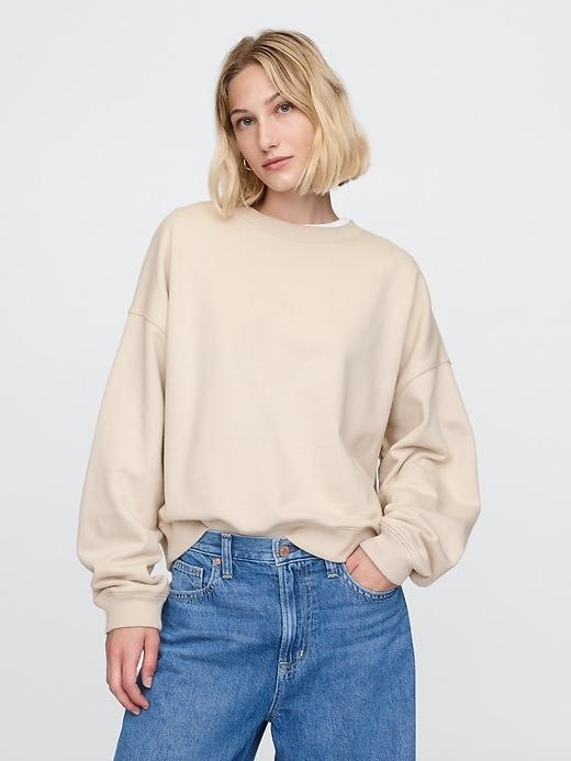 French Terry Wedge Sweatshirt Product Image