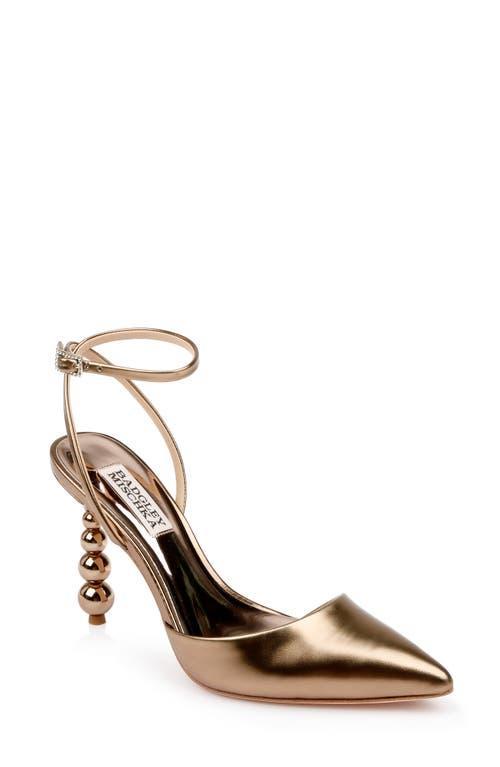 Badgley Mischka Collection Indie II Ankle Strap Pointed Toe Pump Product Image