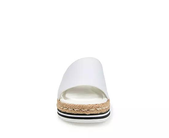 Journee Collection Rosey Womens Espadrille Slide Sandals Product Image