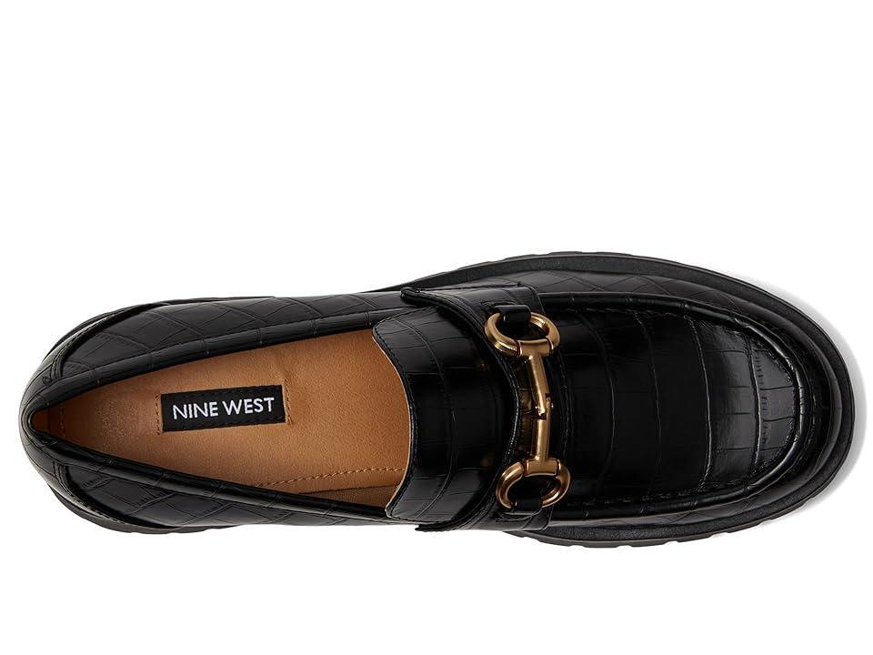 Nine West Allmy Croco) Women's Flat Shoes Product Image