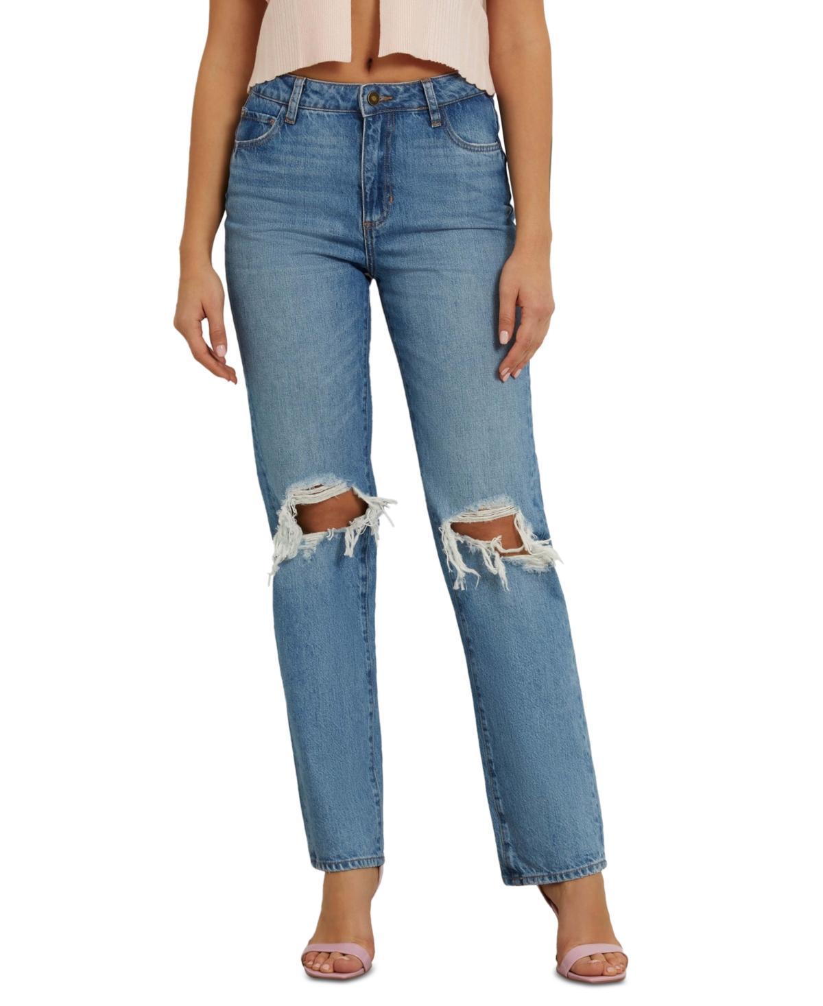 Women's Relaxed Straight-Leg Jeans Product Image