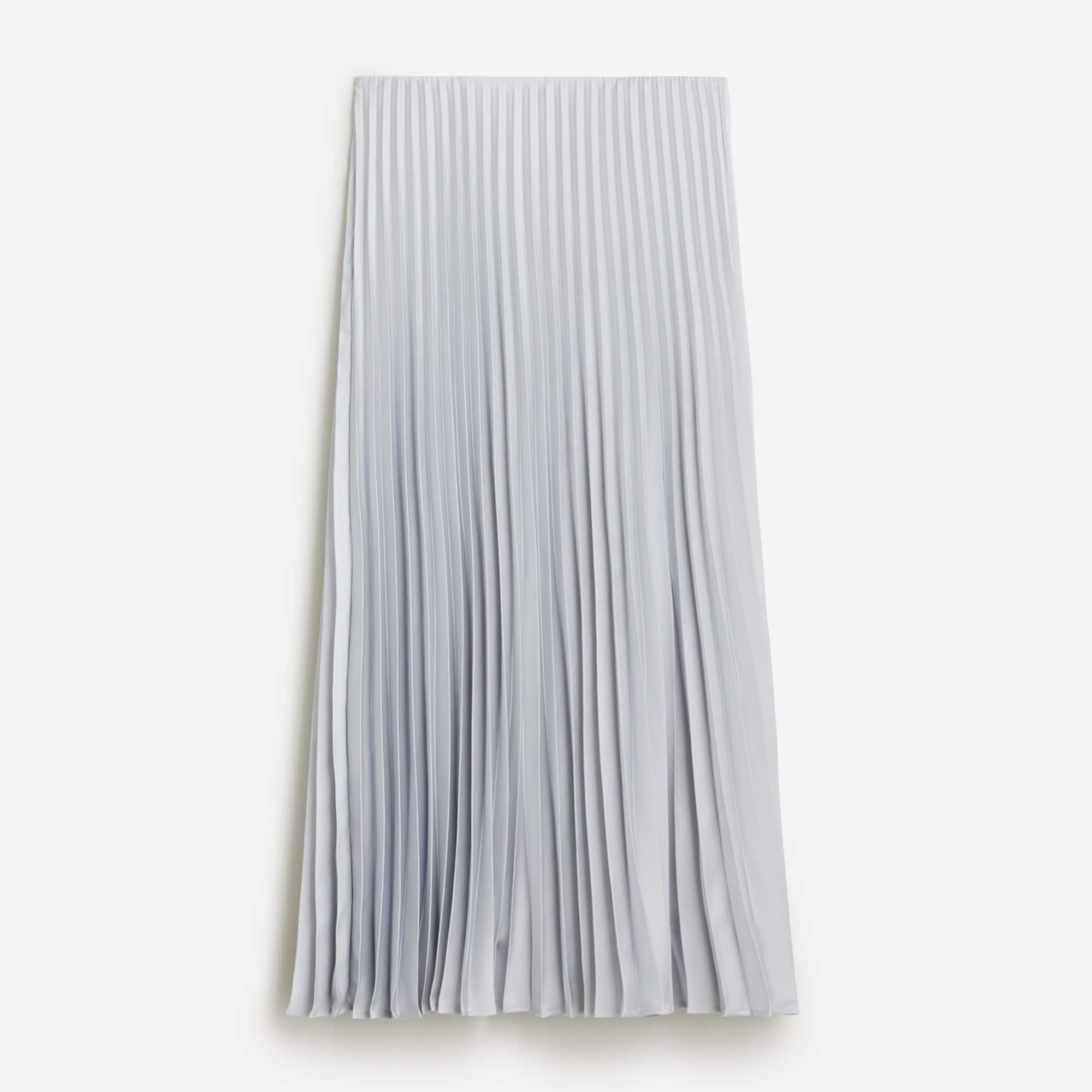 Gwyneth pleated slip skirt Product Image