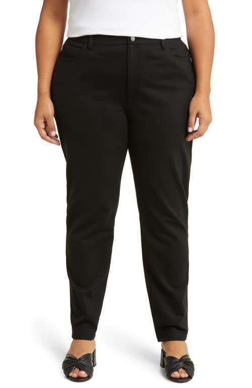 Eileen Fisher High Waist Slim Fit Pants Product Image