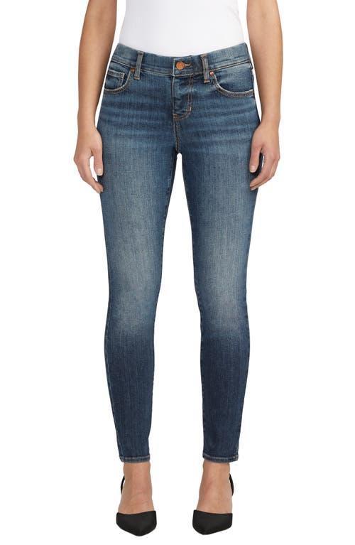 Jag Jeans Petite Maya Mid-Rise Skinny Leg Jeans (Night Flight ) Women's Jeans Product Image