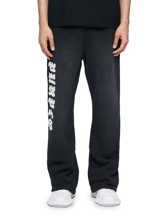 Men's Logo Fleece Flared Pants Product Image