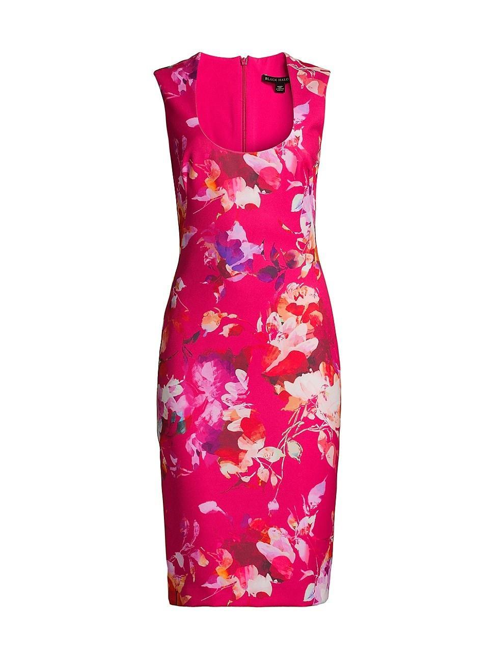 Womens Oriana Floral Sheath Dress Product Image