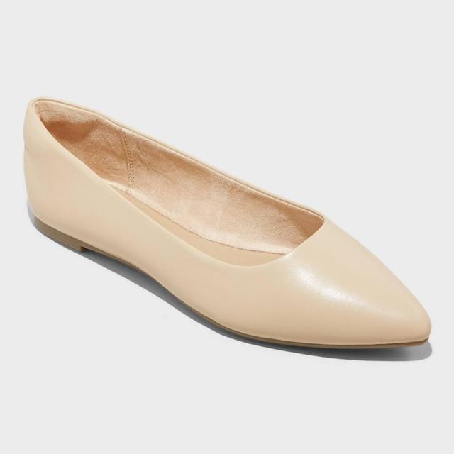 Womens Corinna Ballet Flats - A New Day Tan 8.5 Product Image