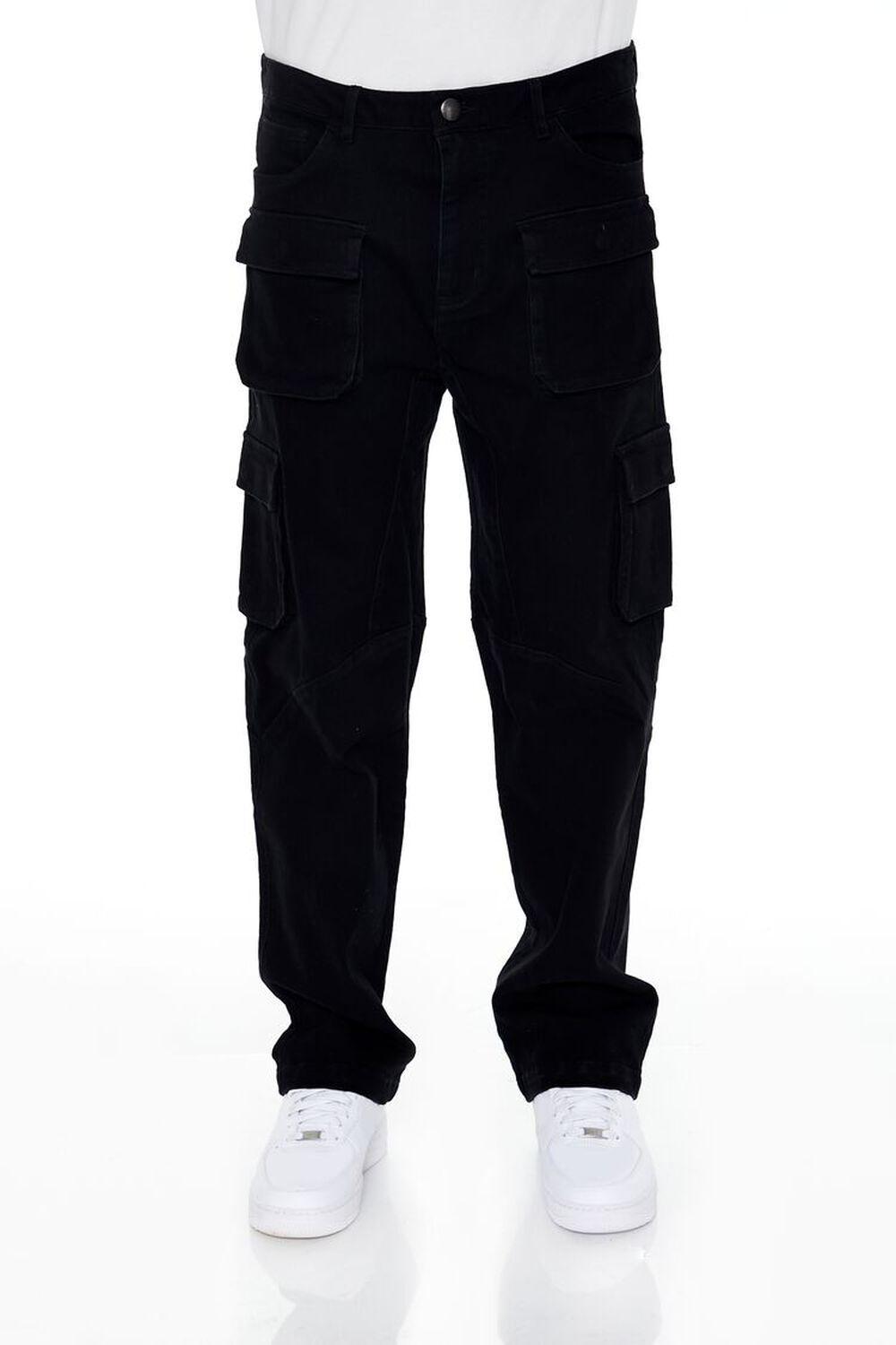 Twill Straight Cargo Pants | Forever 21 Product Image