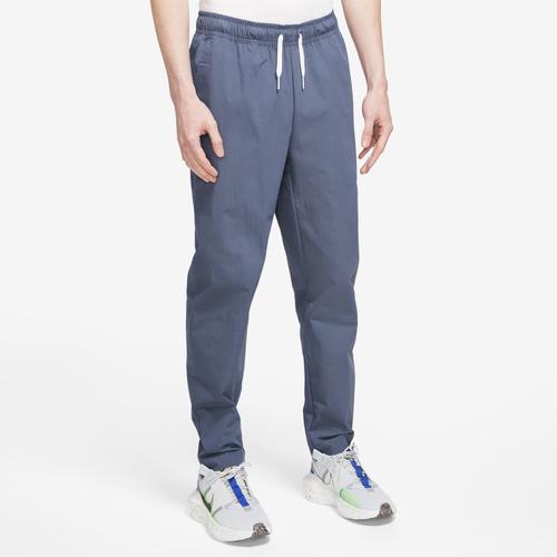 Nike Mens Woven Taper Leg Pants - Blue/White Product Image