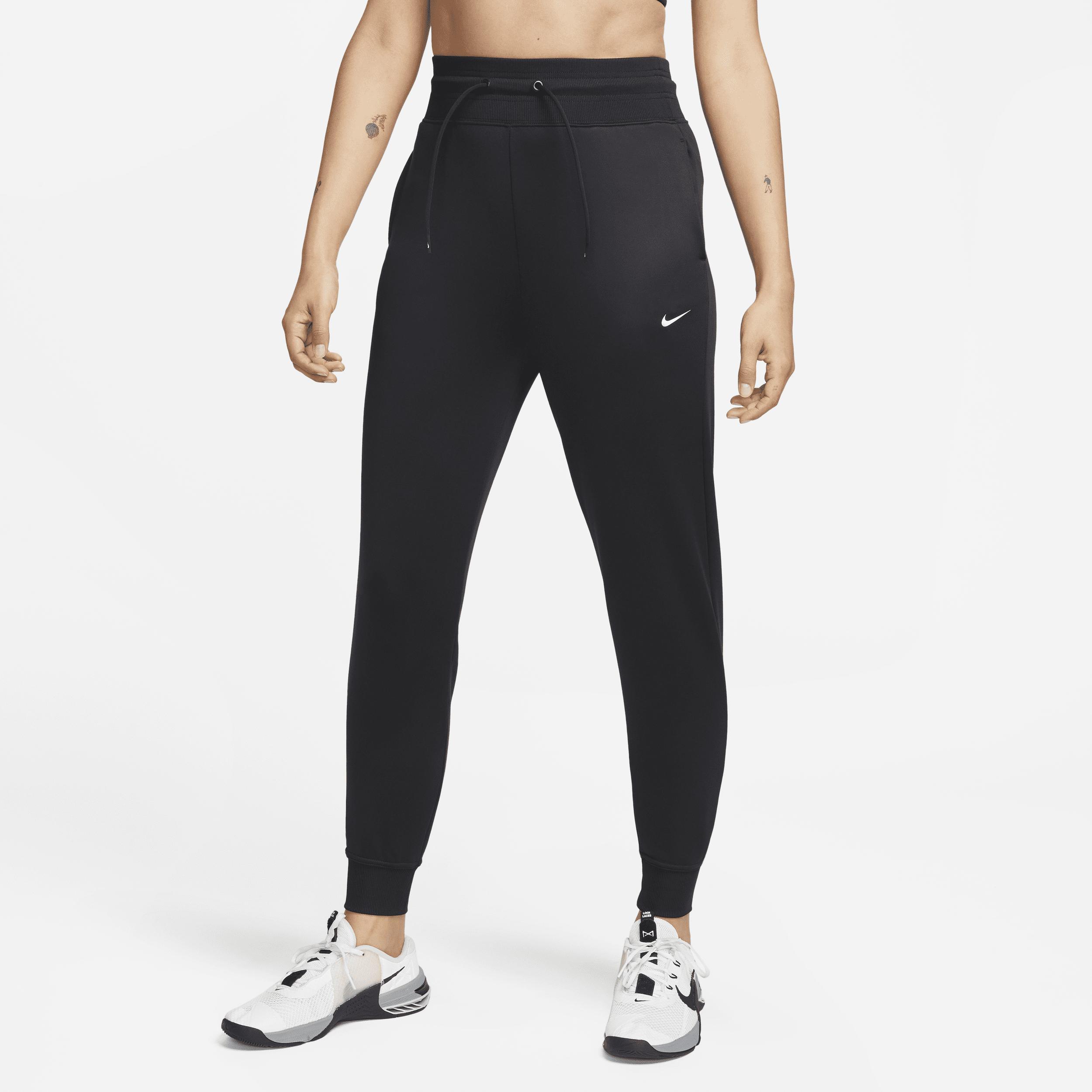 Womens Nike One Therma-FIT Joggers Grey Product Image