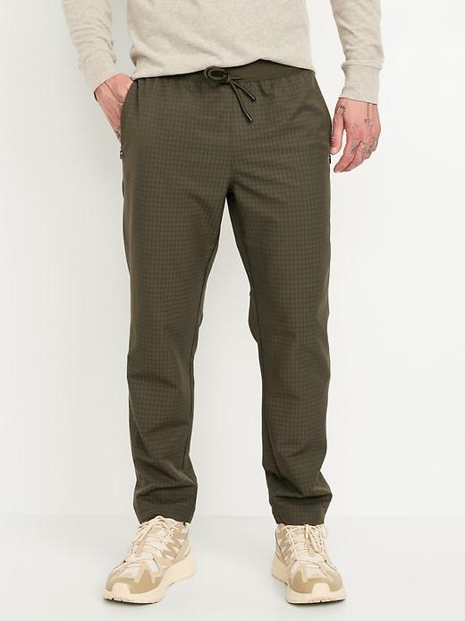 Textured Woven Performance Joggers Product Image