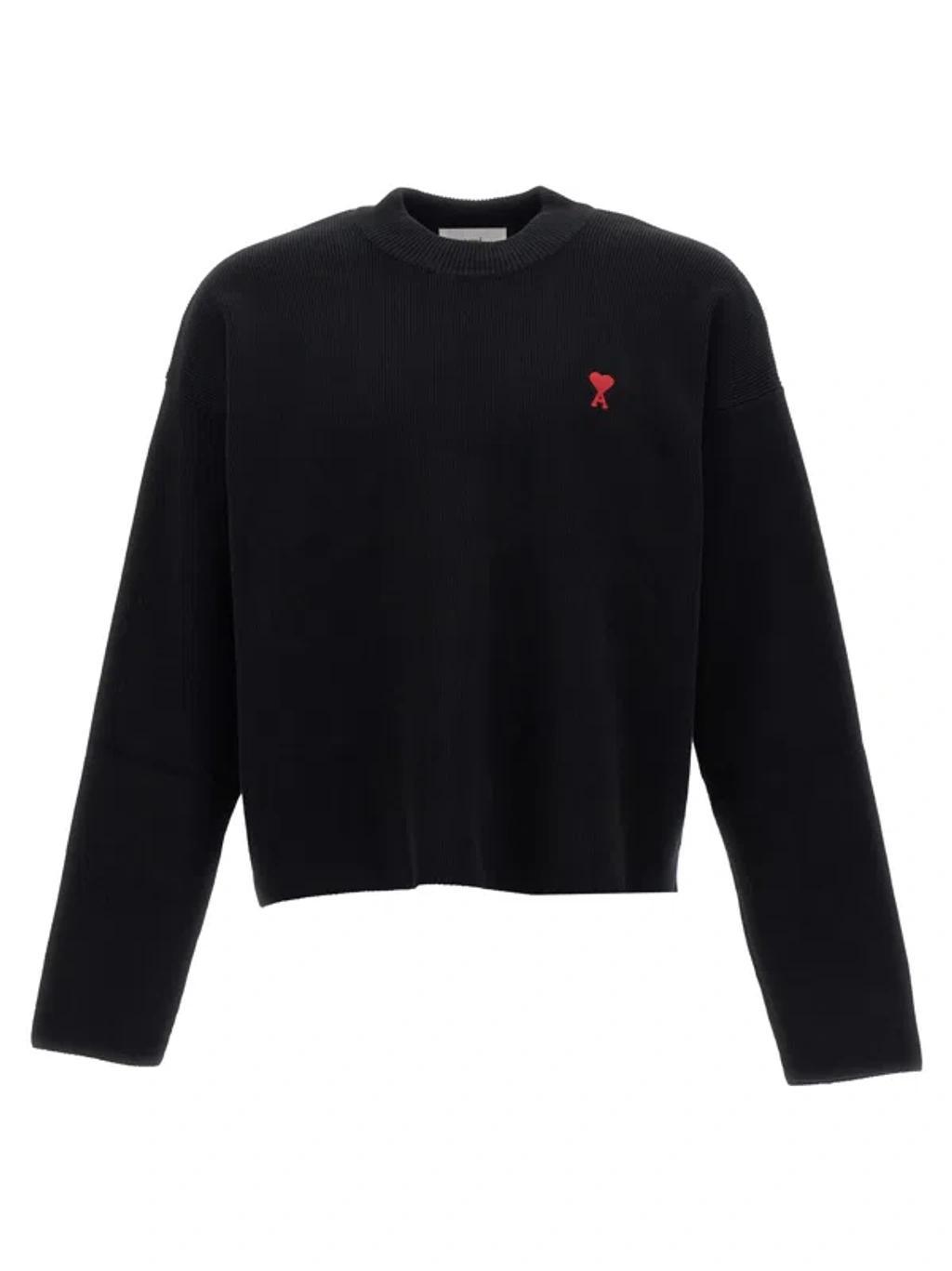 Ami Paris Sweater In Black Product Image