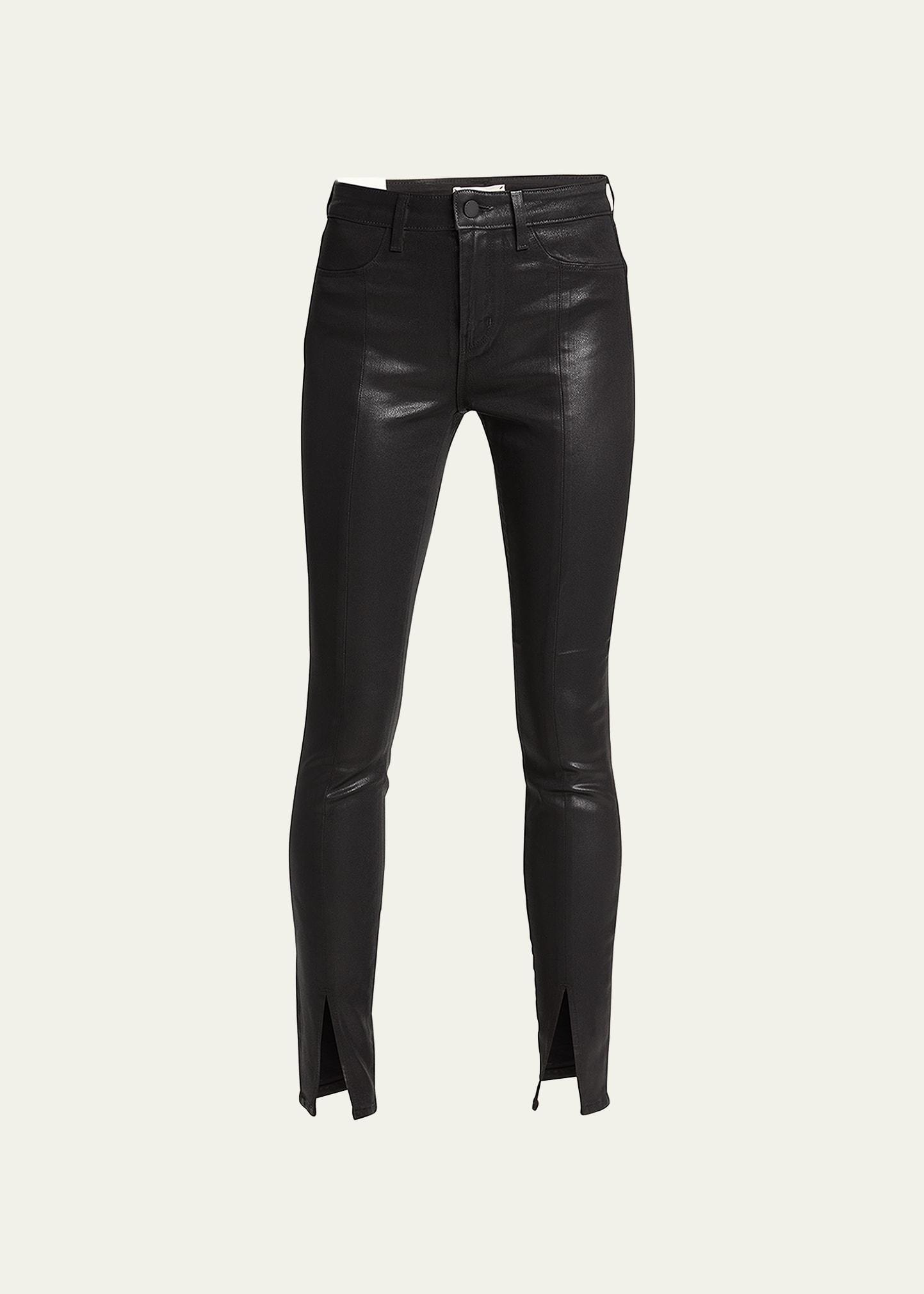 Womens Jyothi Faux Leather Skinny Pants Product Image