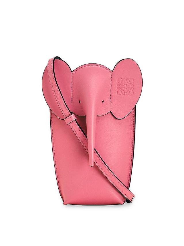 Elephant Pocket in Leather with Strap Product Image