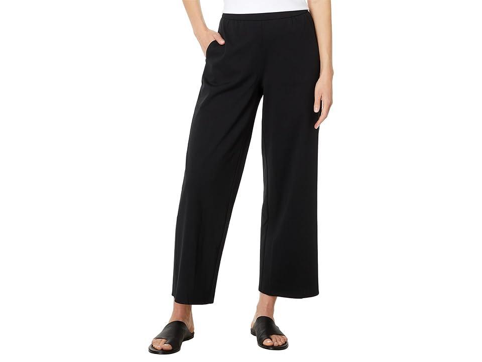 Eileen Fisher Wide Leg Ankle Pants Product Image