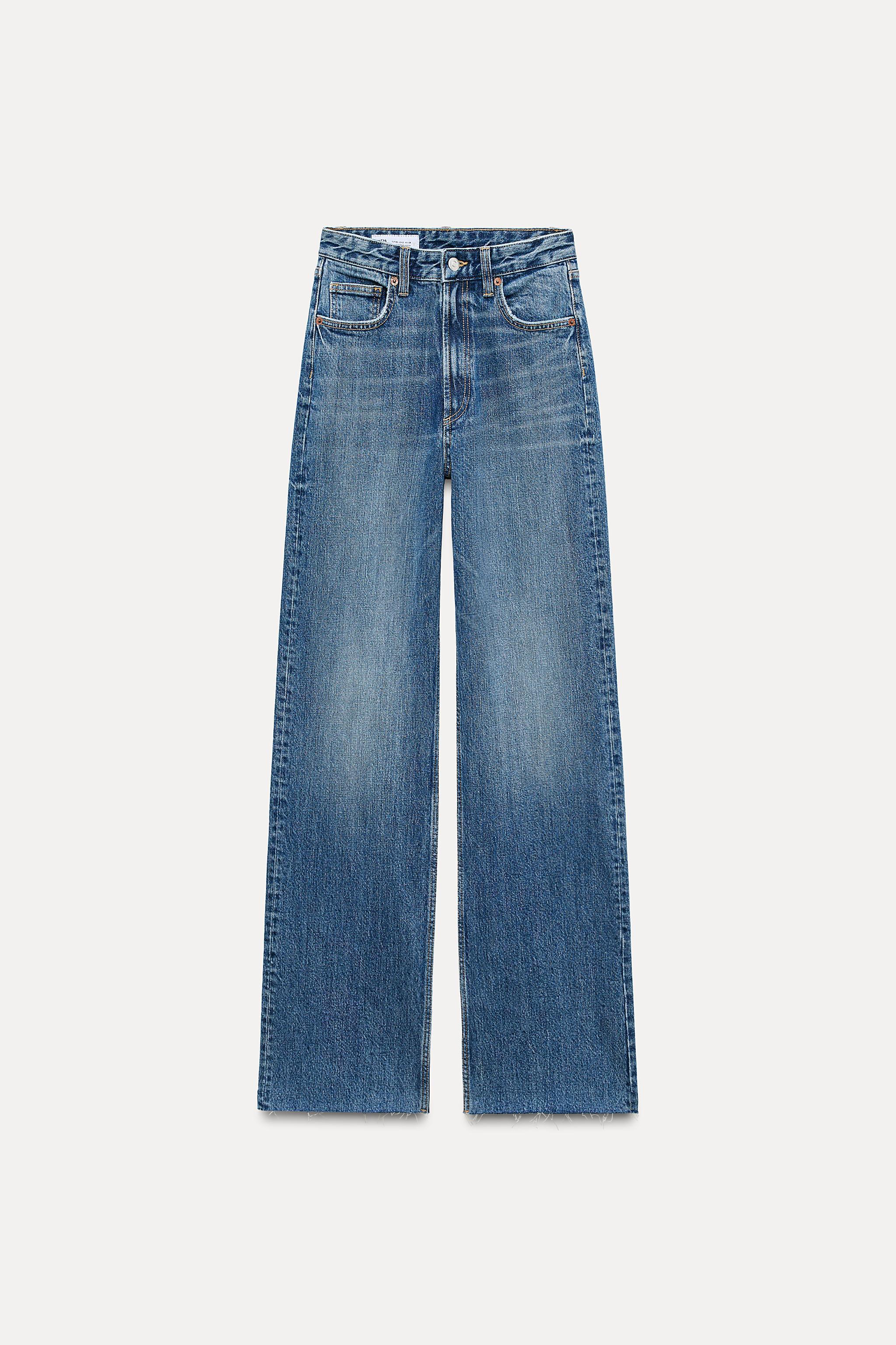 TRF HIGH RISE WIDE LEG JEANS Product Image