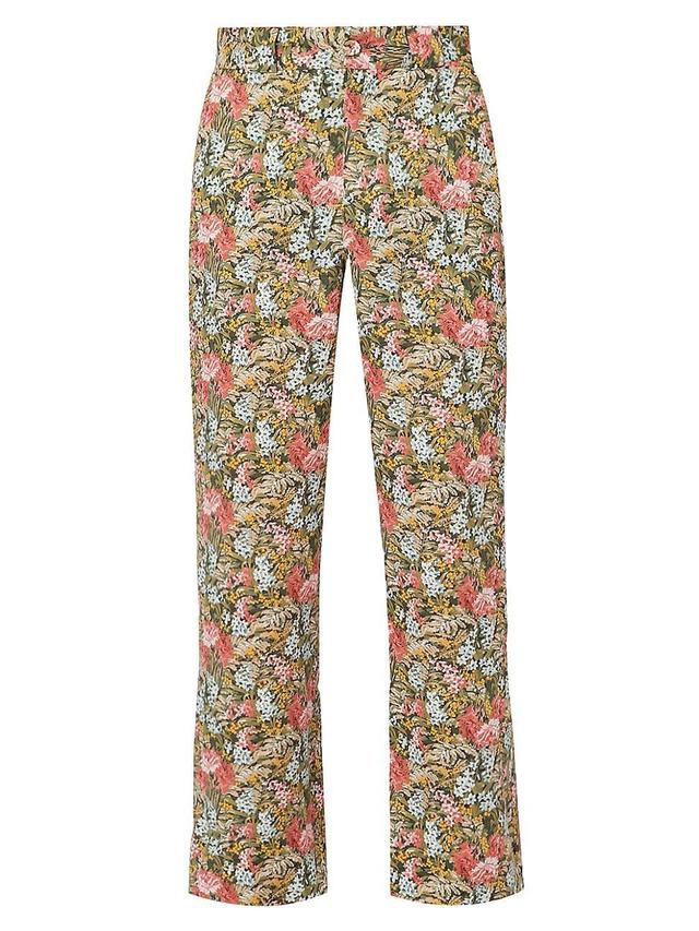 Mens Lionel Floral Trousers Product Image