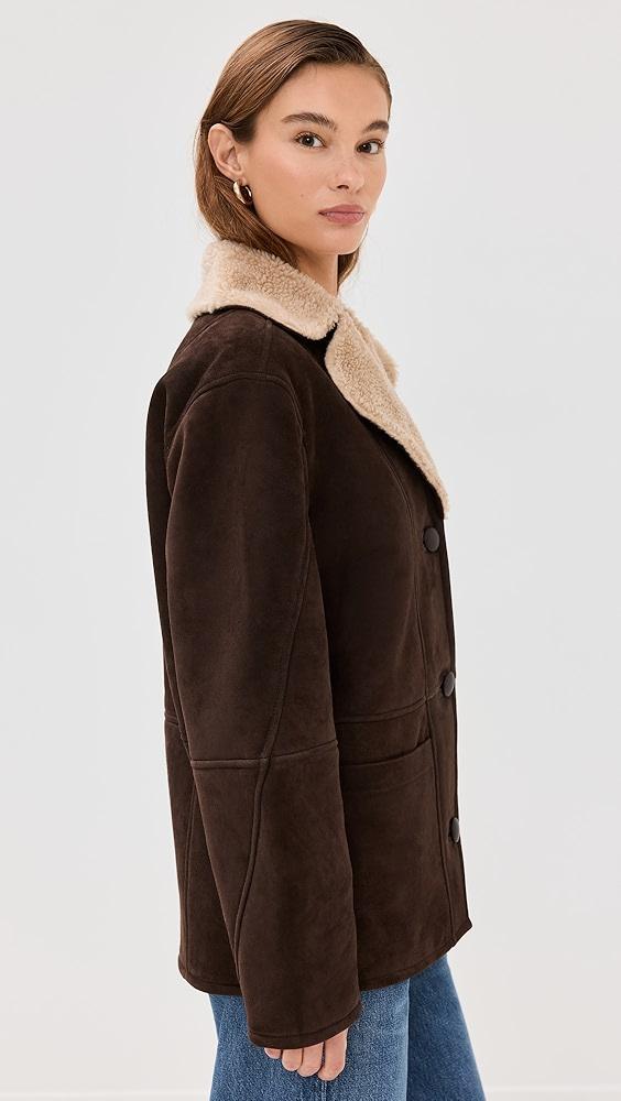 Reformation Veda Luca Suede Jacket | Shopbop Product Image