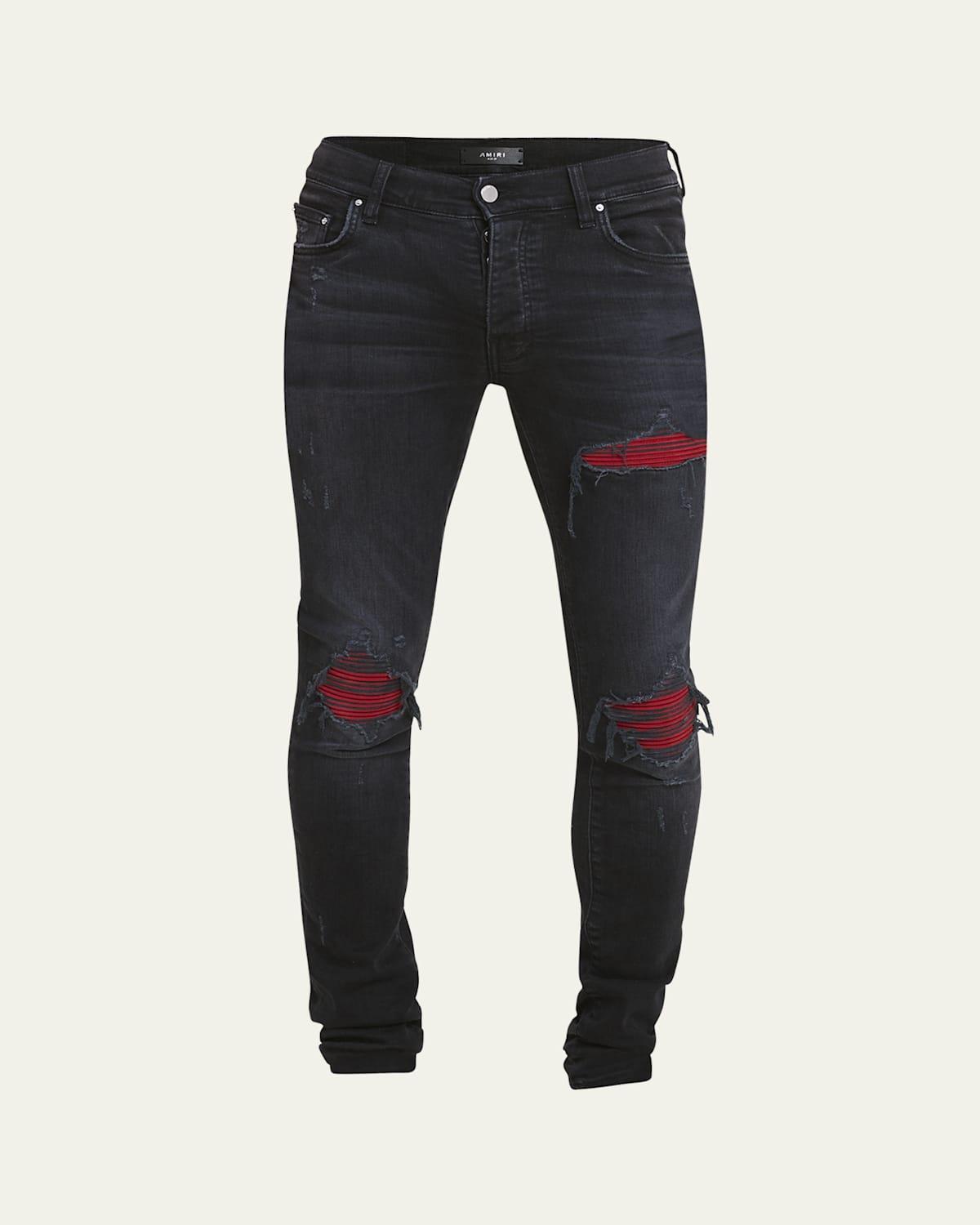 Mens MX1 Ultra Suede Skinny Jeans Product Image