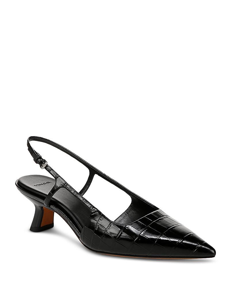 Vince Camuto Womens Bianca Slingback Mid Heel Pumps Product Image