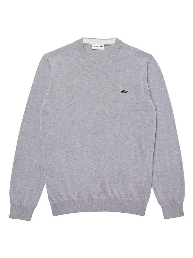 Mens Cotton Crewneck Sweater Product Image