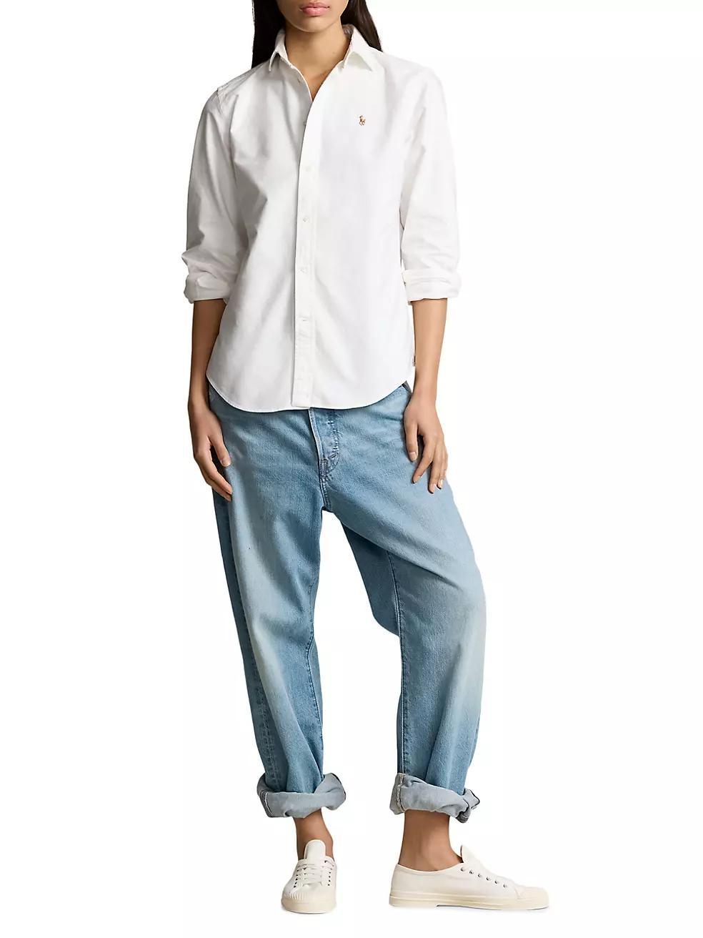 Slim-Fit Oxford Shirt Product Image