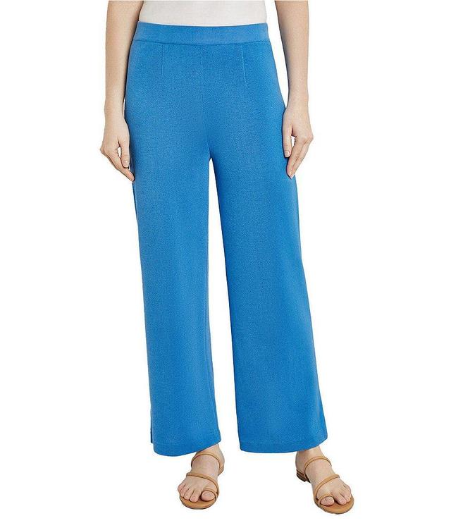 MISOOK No-Roll Waist Straight Leg Coordinating Pull-On Ankle Pants Product Image