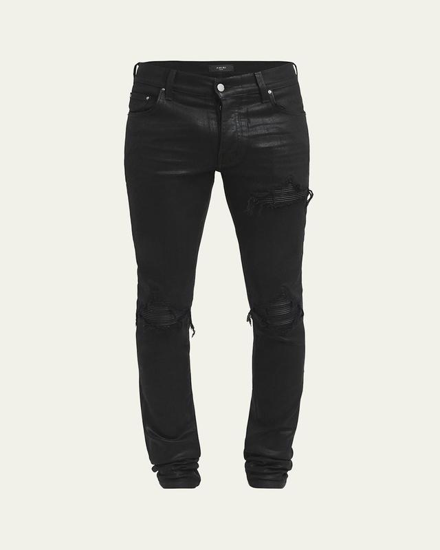 Mens MX1 Waxed Skinny Jeans Product Image