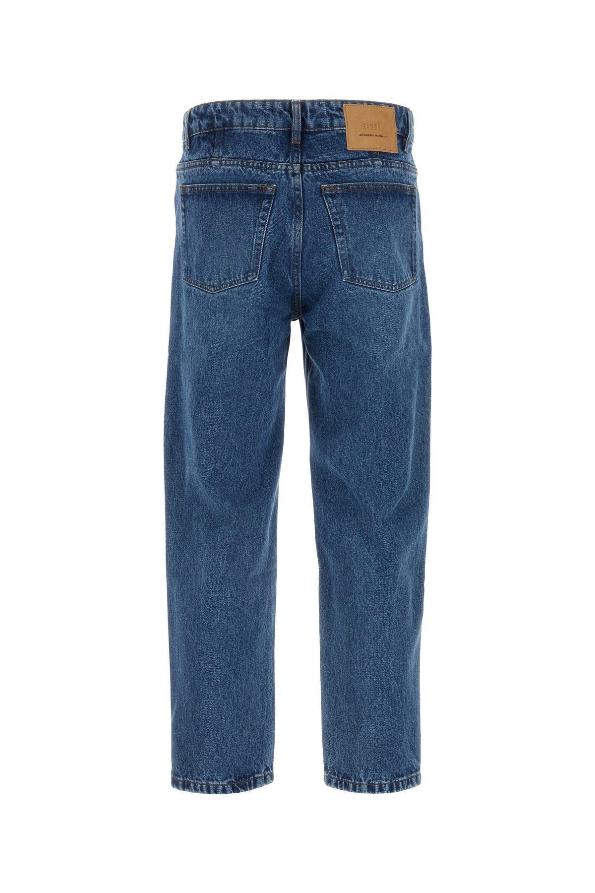 AMI ALEXANDRE MATTIUSSI Denim Jeans In Blue Product Image