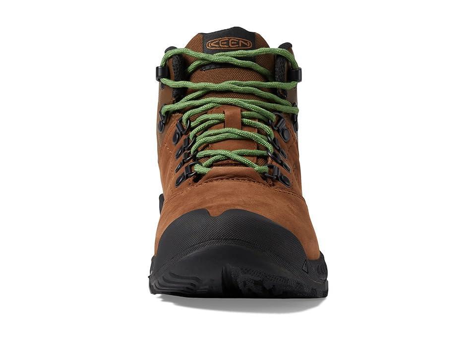 KEEN NXIS Explorer Mid Waterproof (Bison/Golden Yellow) Women's Shoes Product Image