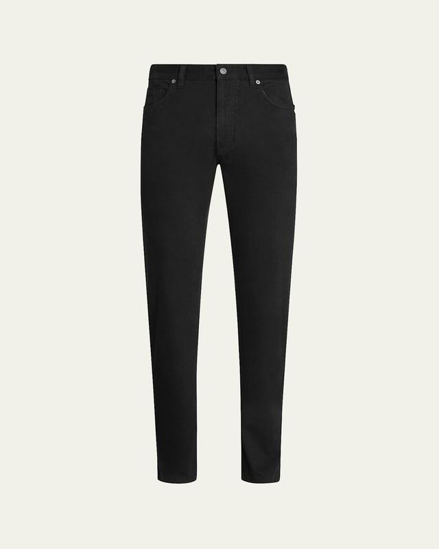 Mens City Fit Stretch Gabardine 5-Pocket Pants Product Image