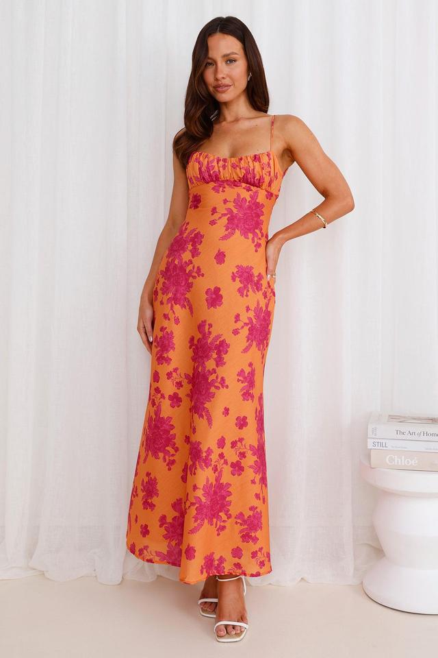 Juicy Fresh Maxi Dress Orange Product Image