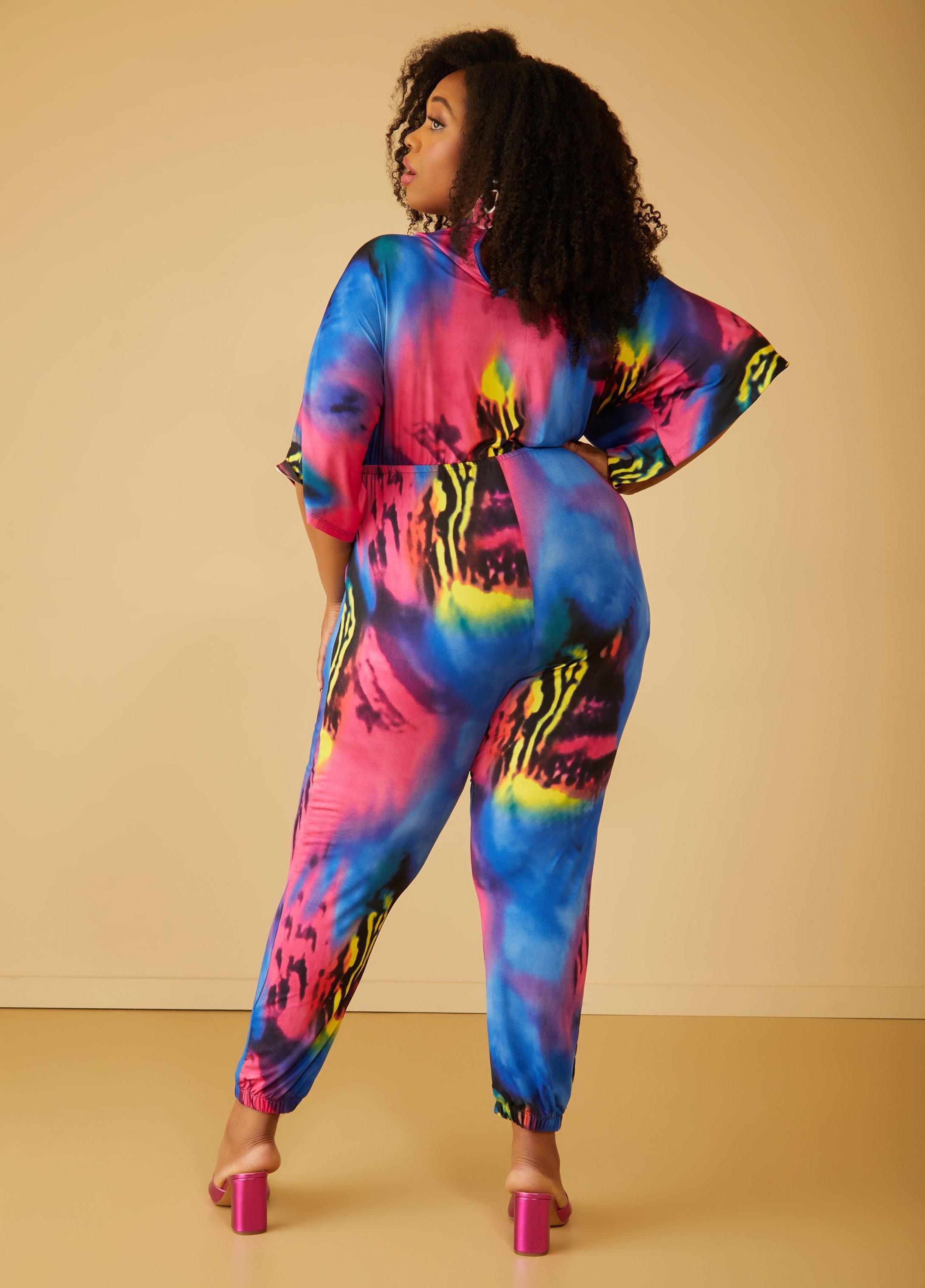 Printed Joggers Jumpsuit Product Image