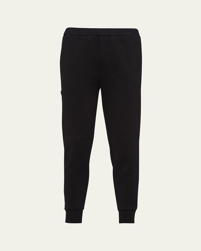 Mens Sweatpants With Re-Nylon Details Product Image