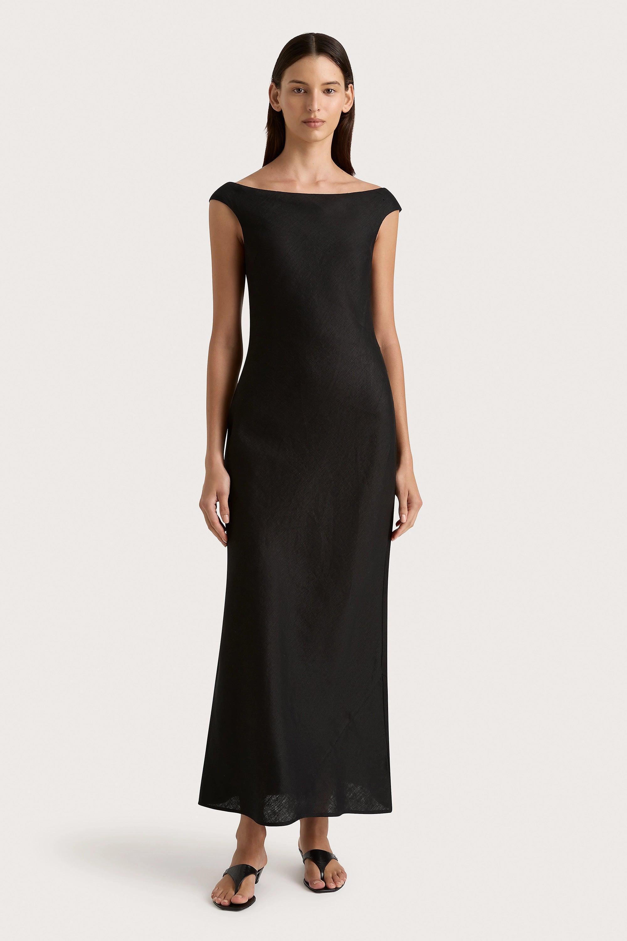 Ilride Maxi Dress Black Product Image