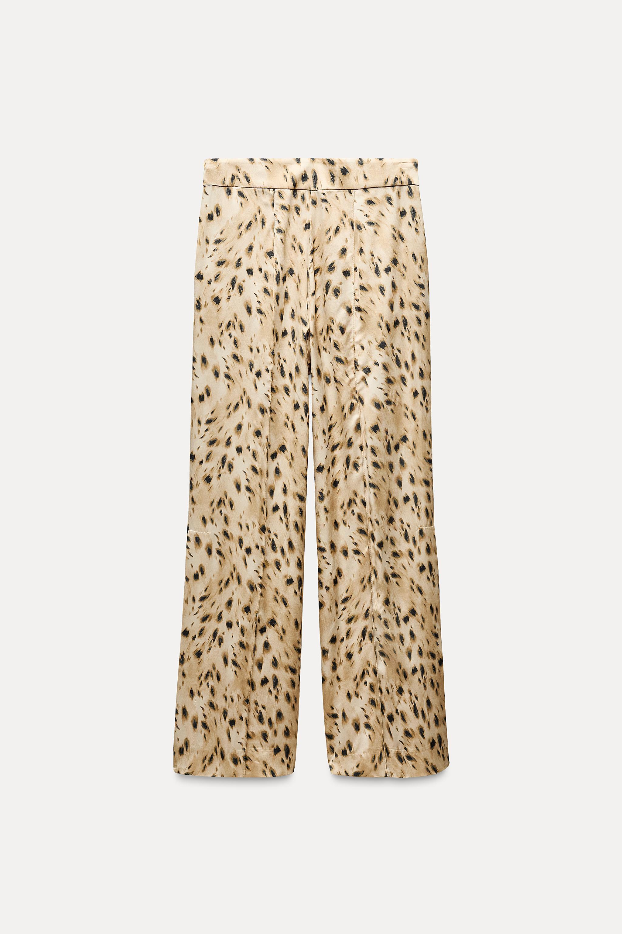 ZW COLLECTION ANIMAL PRINT PANTS Product Image